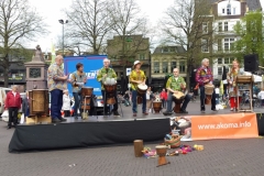 akoma op podium enschede
